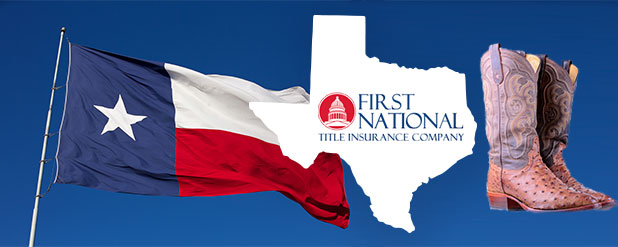 First National Title Insurance Company Granted Certificate of Authority in Texas