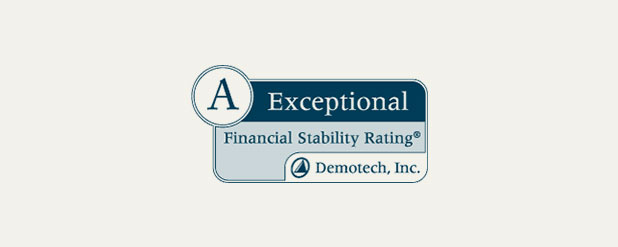 Receives Financial Stability Rating® (FSR) of A, Exceptional, from Demotech